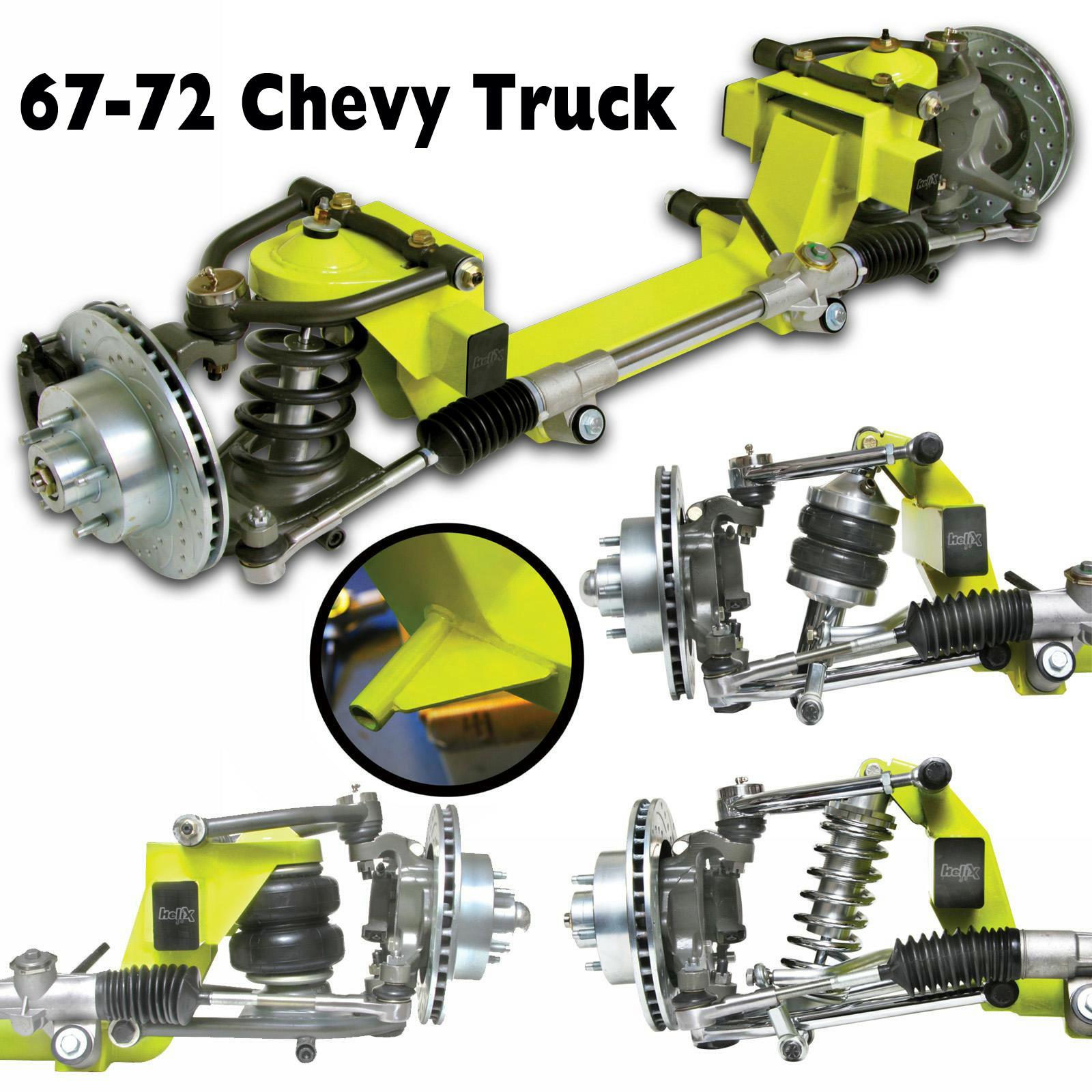 6772 Chevy Truck Complete IFS Front Suspension Drop Kit air bags
