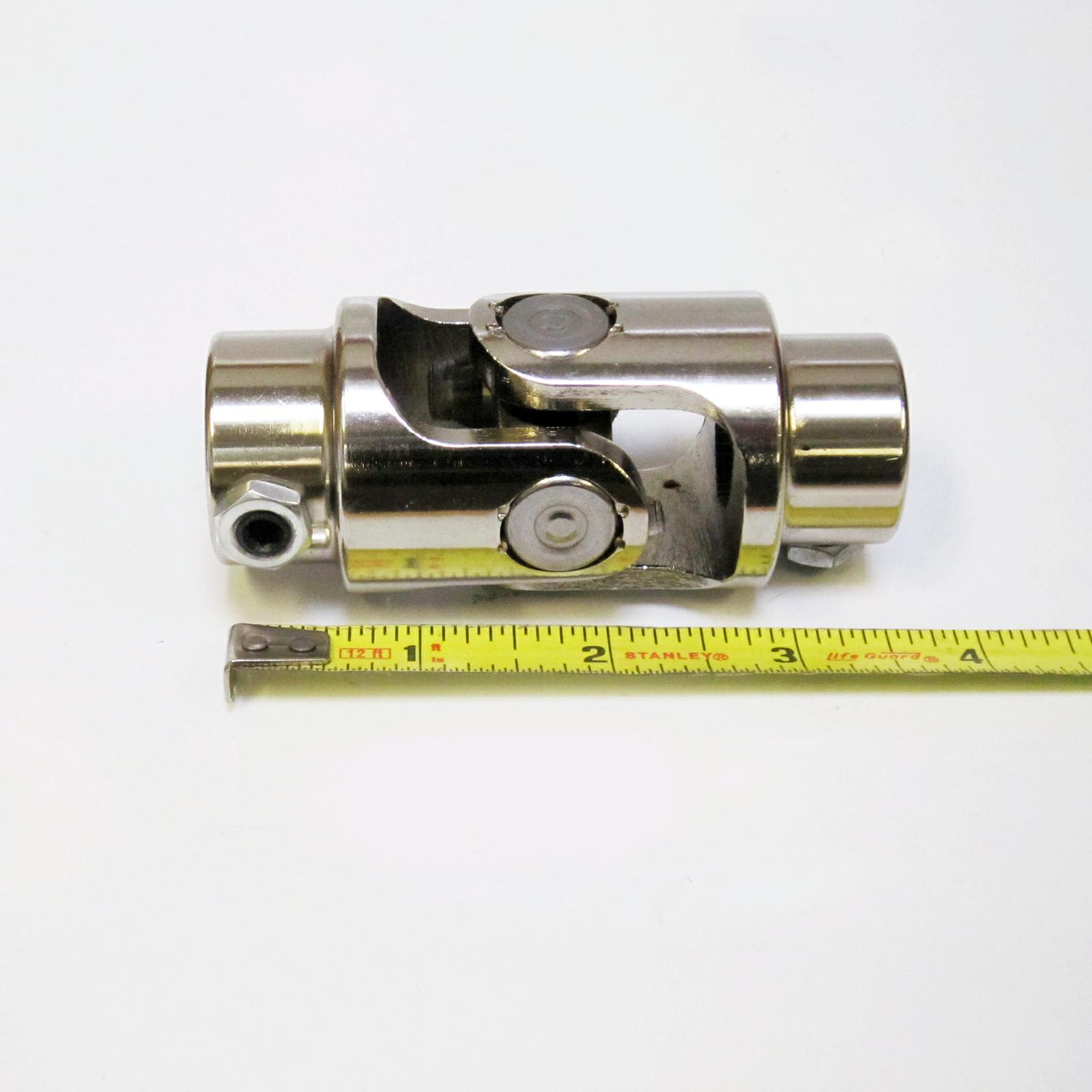 3/436 spline by 3/4 DD Universal Ujoint steering box column shaft