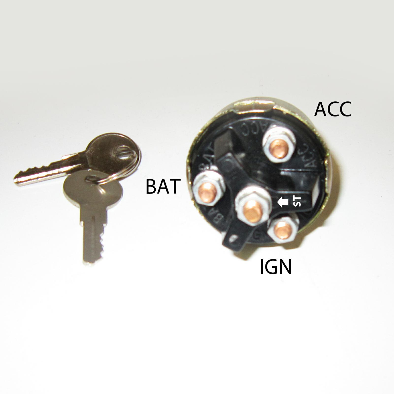 Universal Ignition Switch With Keys starter eBay