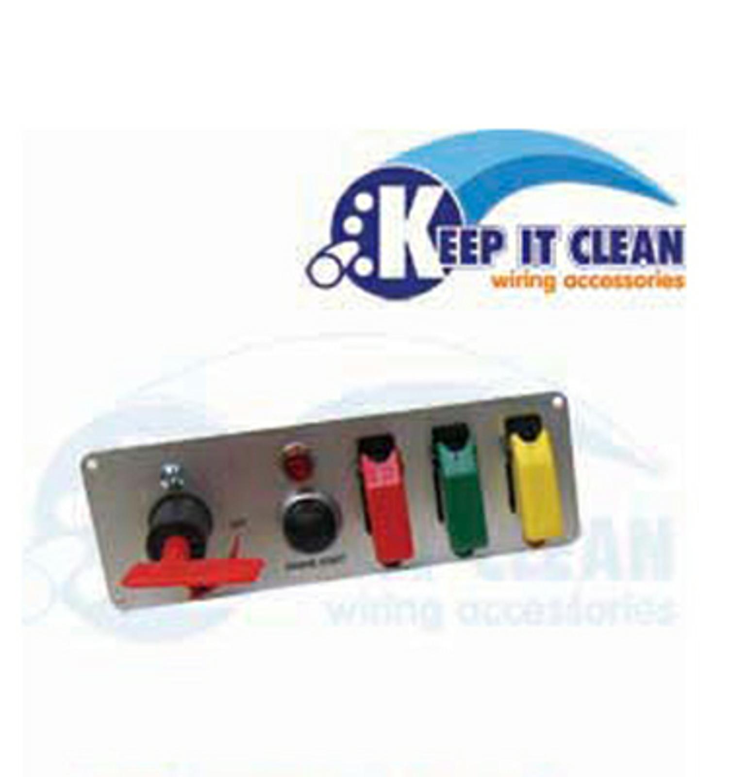 RACE CAR SWITCH PANEL push button start pro street rod drag sprint imca racing eBay