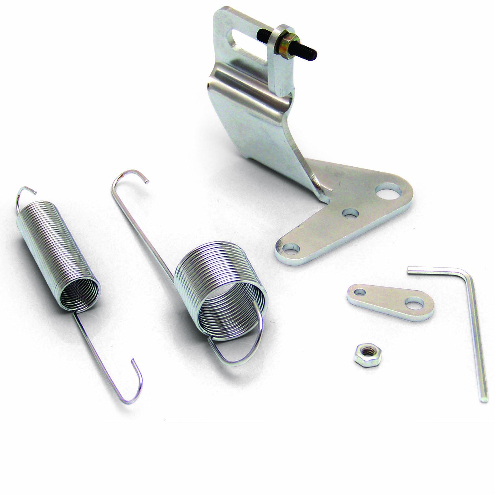 Carburetor Throttle Cable Bracket Stainless Spring Set for big small