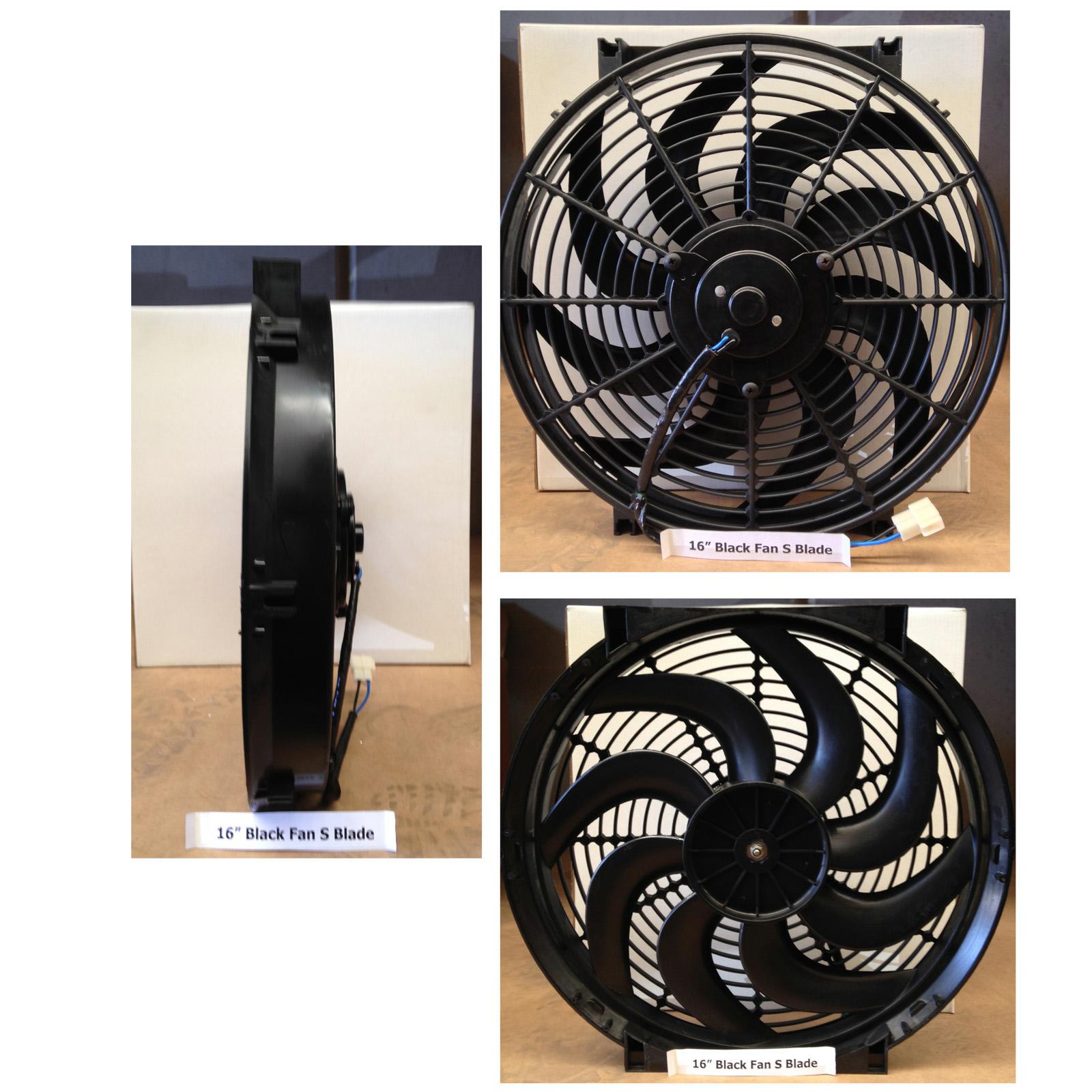 Radiator fan 3000 cfm