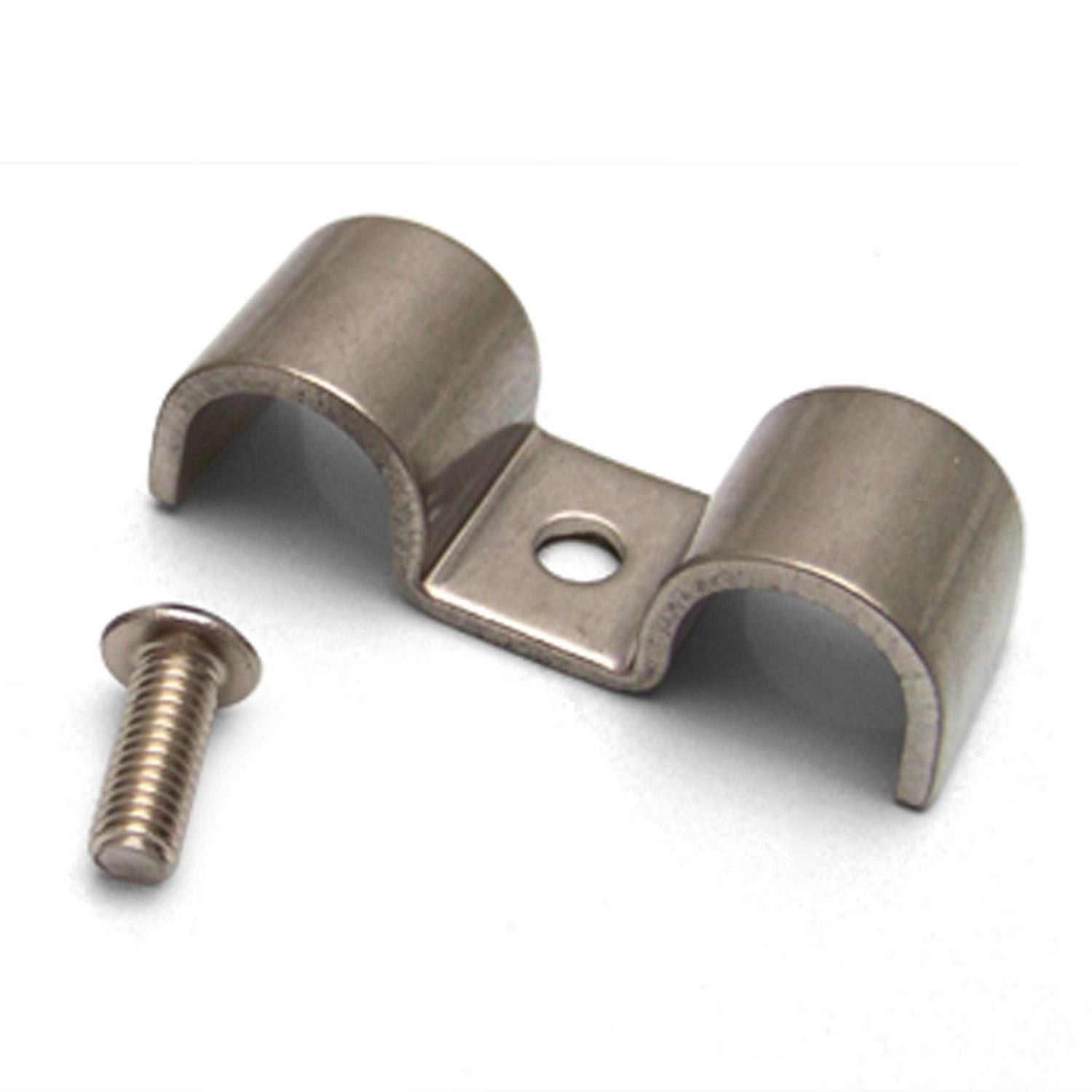 ASCLC2625 5/8 Stainless Steel Double Line Clamps Pack of 12 12