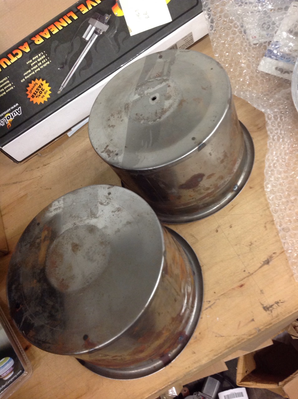 Autoloc Frenched Headlight Buckets 7 inch halogen headlights hot street