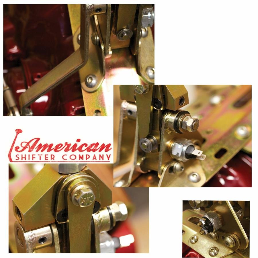 Ford C4 American Shifter Automatic Transmission Shifter kit w shift linkage