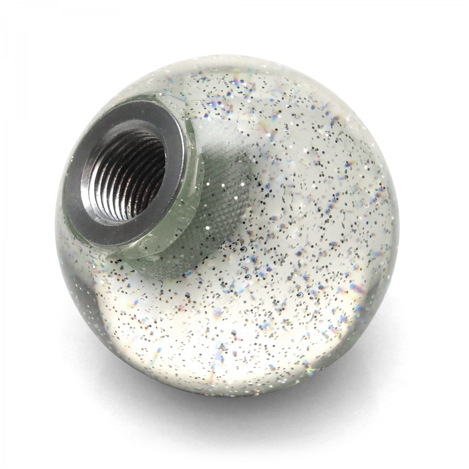 Sell Metal Flake Shift Knob for Hurst Aluminum Quarter Stick Shifter INCLUDES ADAPTER in