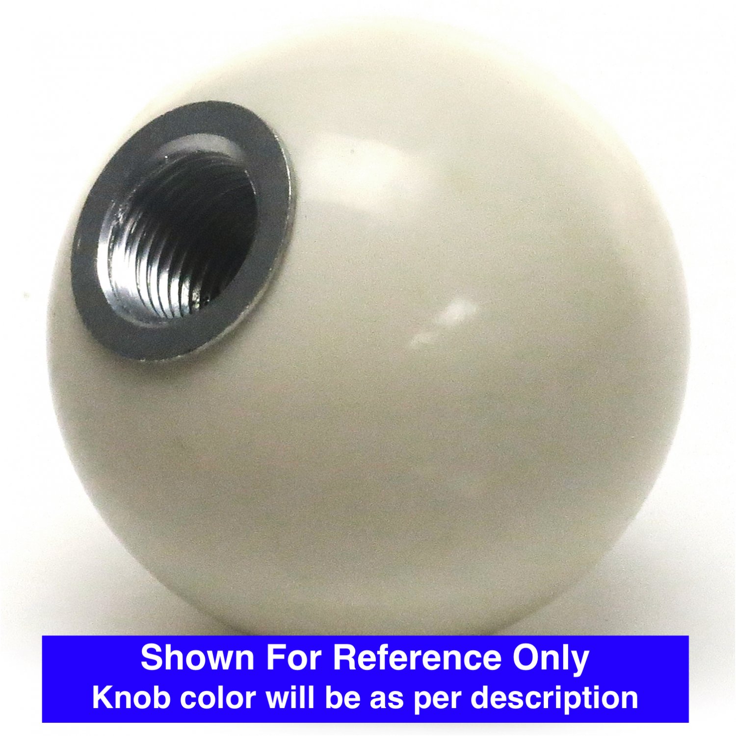 Blue Tattoo Star Wide American Shifter 72857 Black Metal Flake Shift Knob with M16 x 1.5 Insert