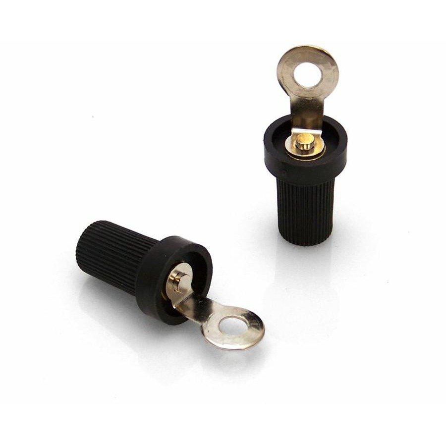 PAIR OLD SCHOOL SPARK PLUG CONNECTORS rajah terminal JJ231217 eBay