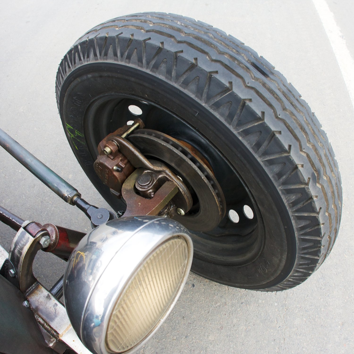 MII Pinto 11 Round Vented Rotor Conversion Kit Drilled and Slotted
