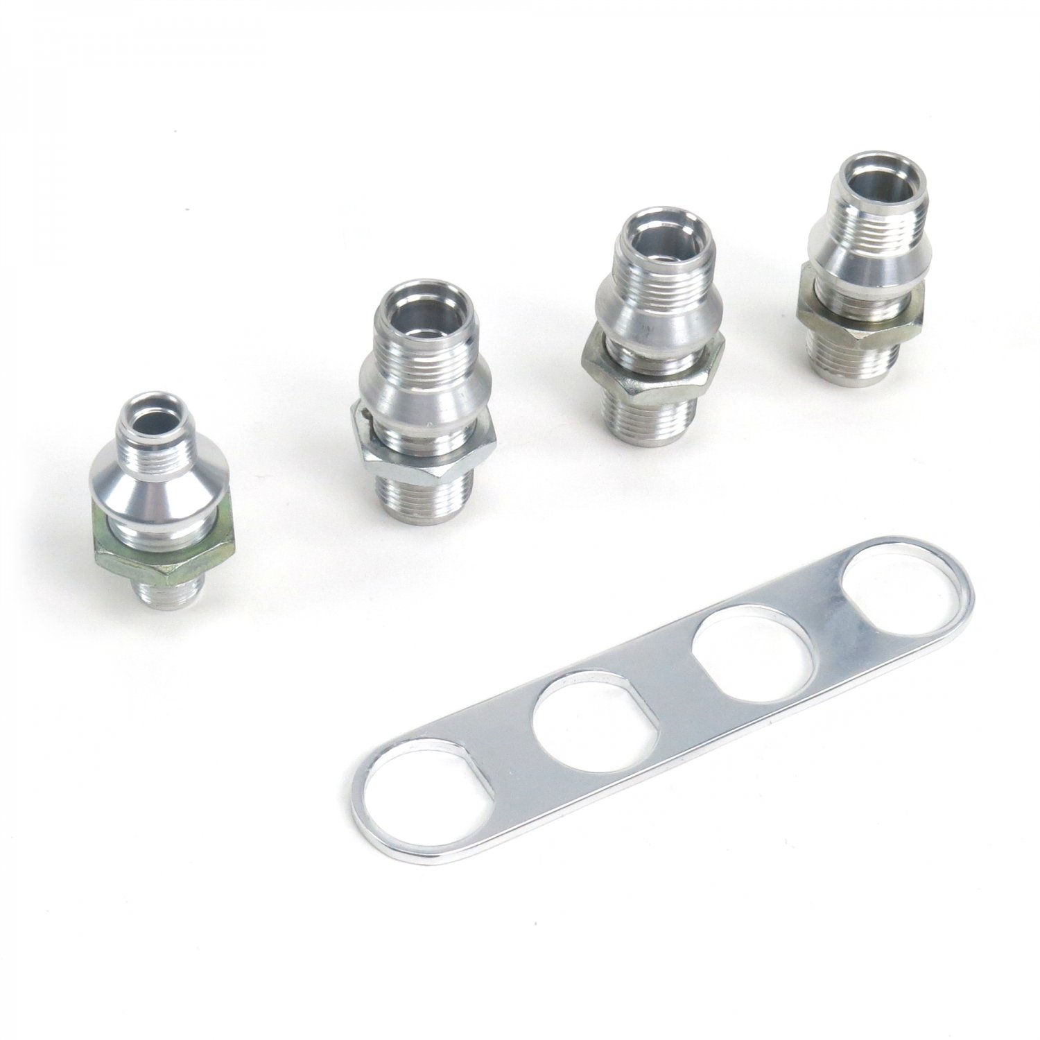 Aluminum Firewall Air Conditioning AC Heater Hose Bulkhead Fitting 4 Port NEW ac eBay