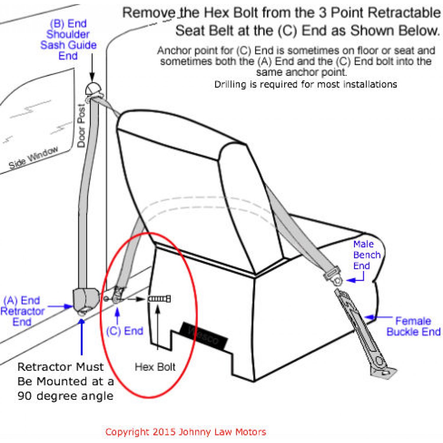 1985 Chevrolet K5 Blazer 3 Seat Belt Bench Retractable Upgrade SET eBay