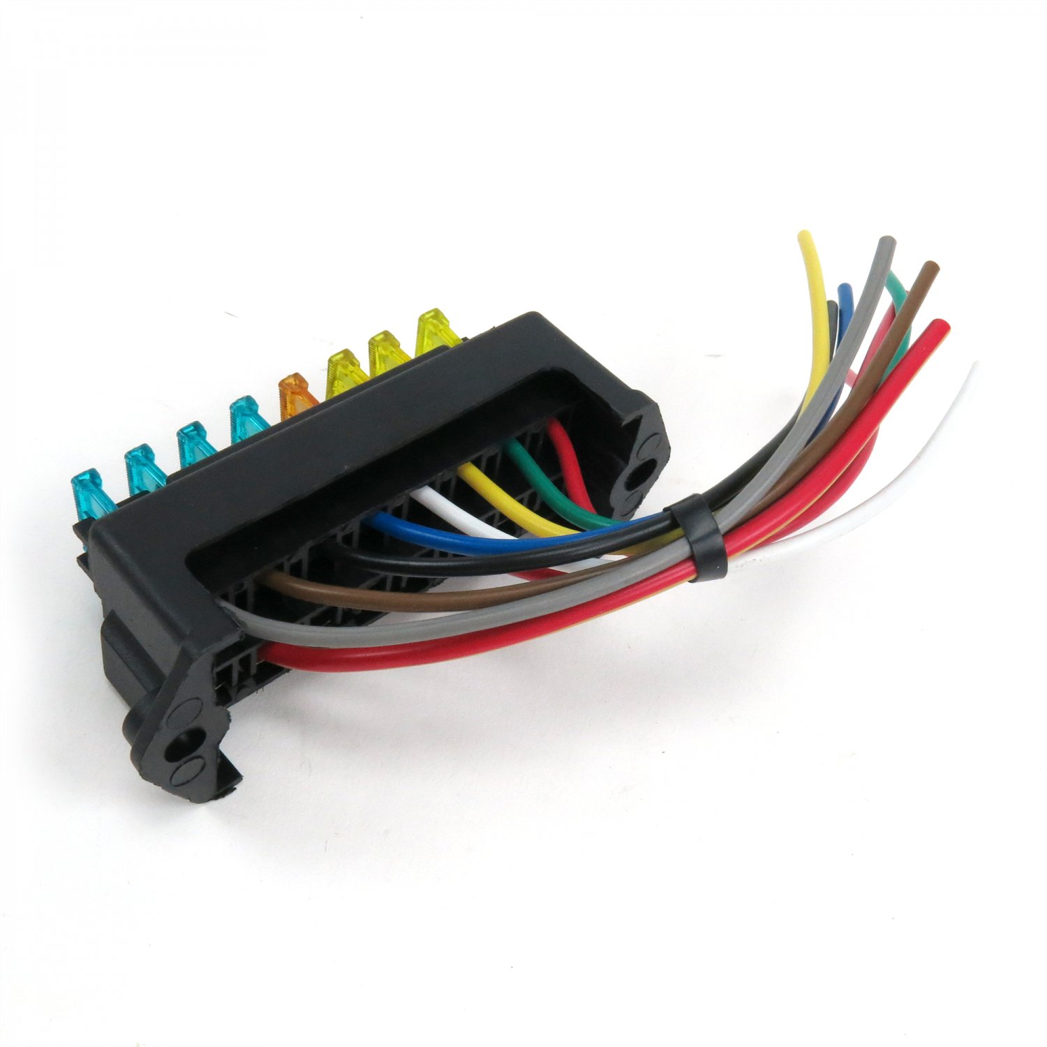 Universal 8 ATC Fuse Block with Cover Keep It Clean KICKFB1 truck custom muscle