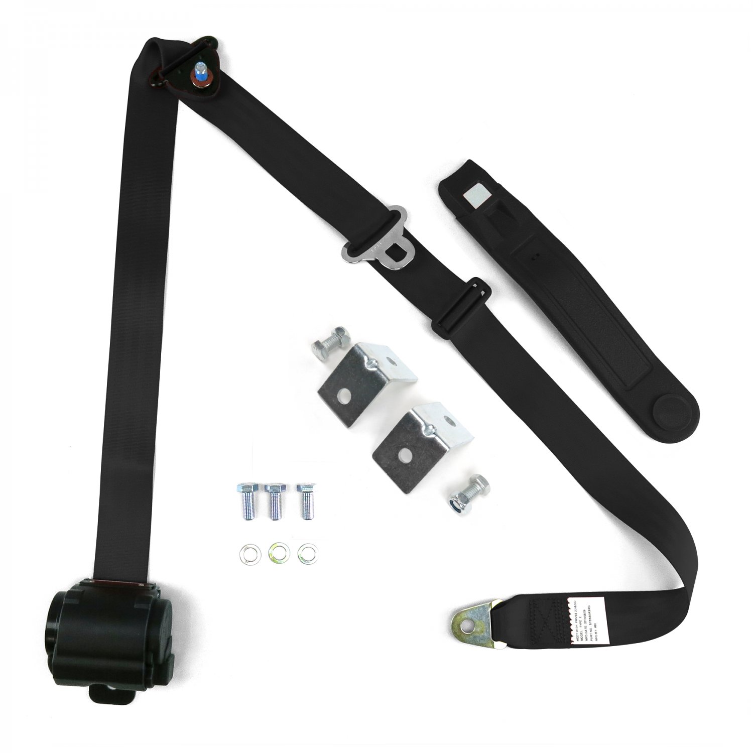 Retractable Front Shoulder Seat Belt Jeep CJ YJ Wrangler 8295 3 Point