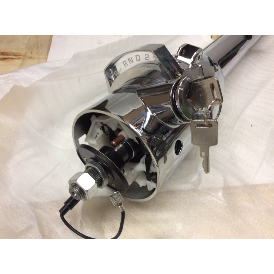 Chrome Steering Columns Gear Indicator Window Rat Rod Hot Rods Street