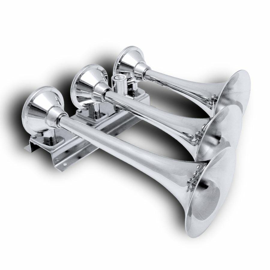 Find 3 Trumpet Massive Train Horn Horizontalcar horns sound loud horn beep abs euro in Portland