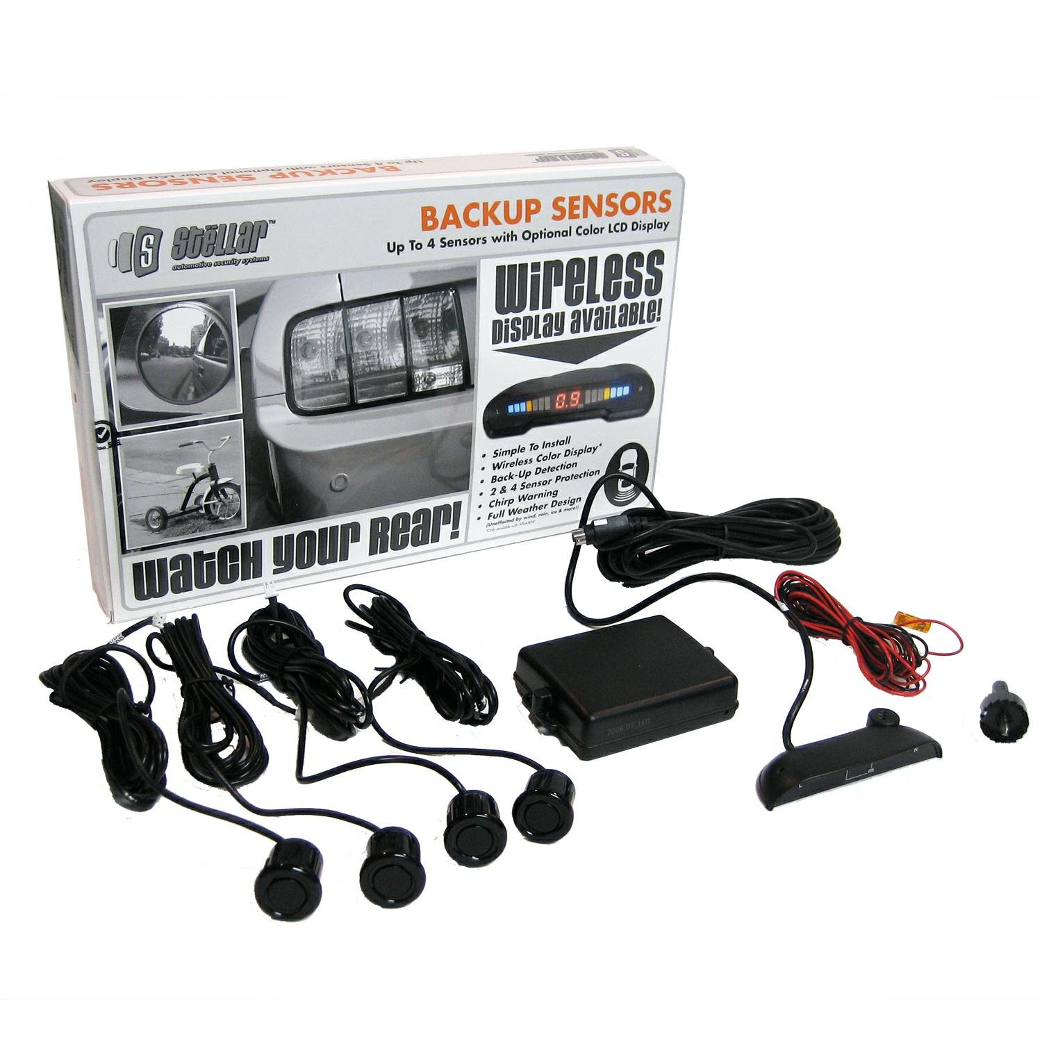 1998 2013 Truck Back Up Sensor System Deluxe Kit eBay