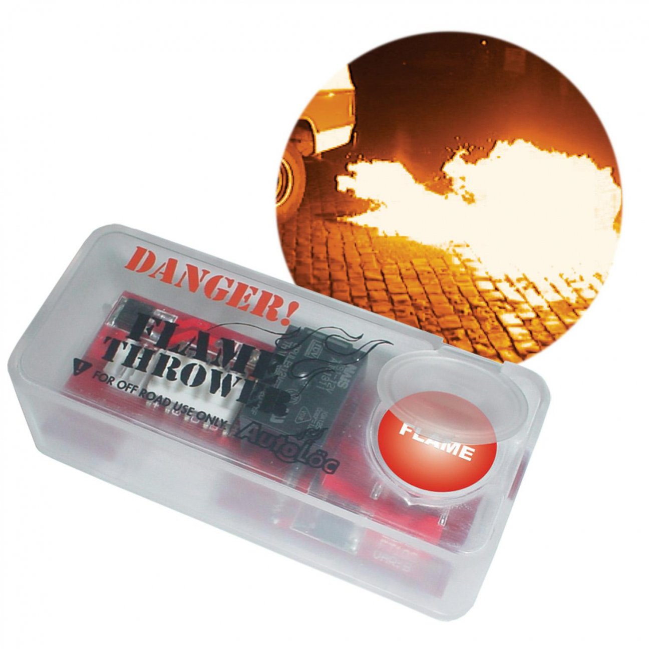 New Single Universal Automotive Exhaust Flame Thrower Fire Throwing Kit