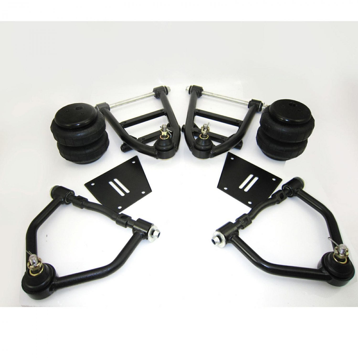 Mustang II IFS Front End Kit Airbag Arms Upper Lower Control lowering