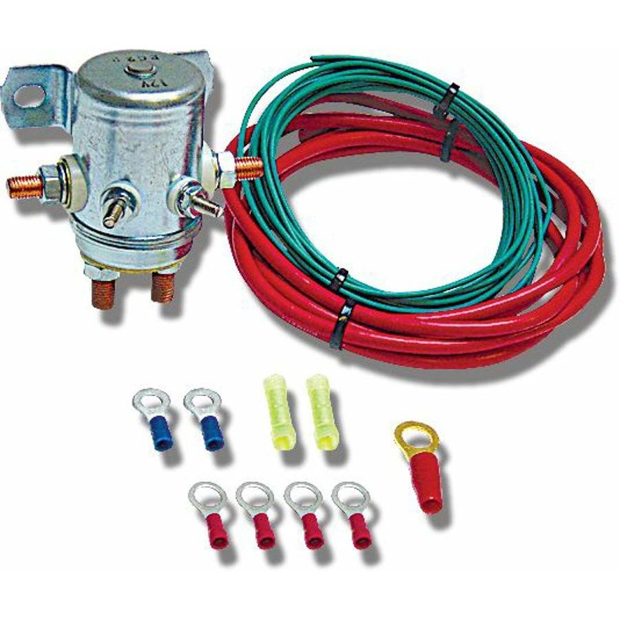 Chevy/GM/Buick/Pontiac Starter Solenoid Relocation Kit motor wiring